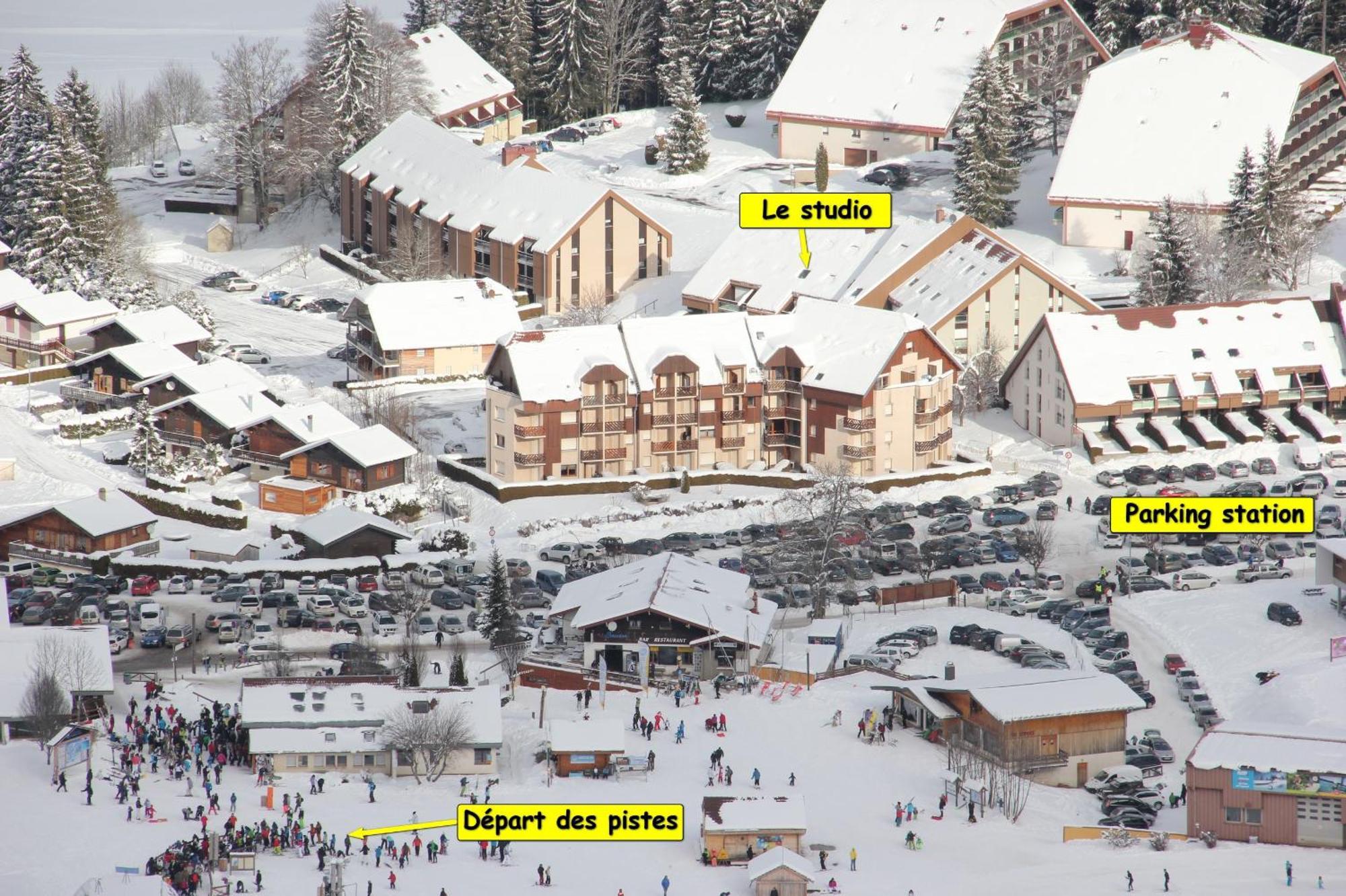 Apartment 4 Personnes, Pied Des Pistes Et Vtt Metabief